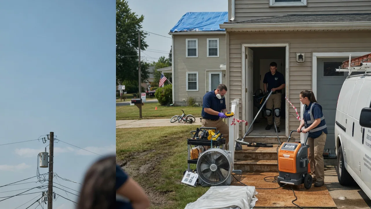 Water Damage Repair in Bulger, PA near me